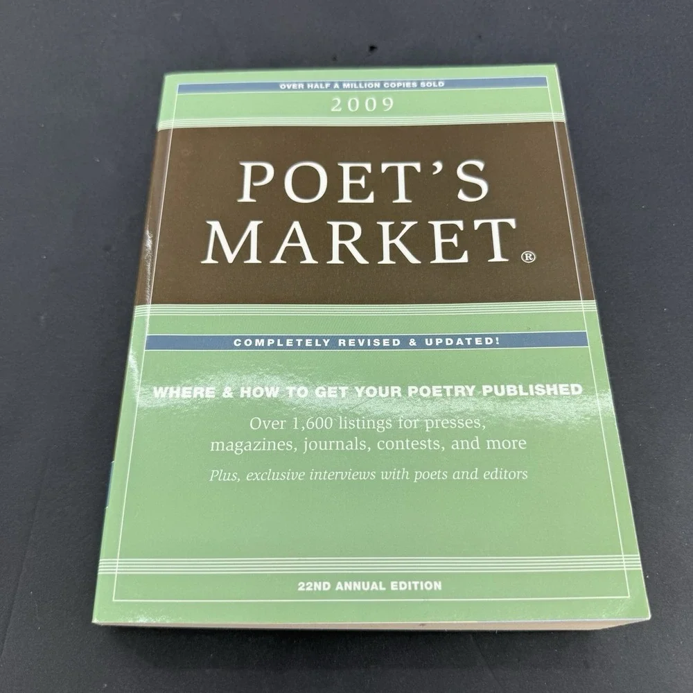 2009 POET'S MARKET By Editors Of Writers Digest Books Softcover Book